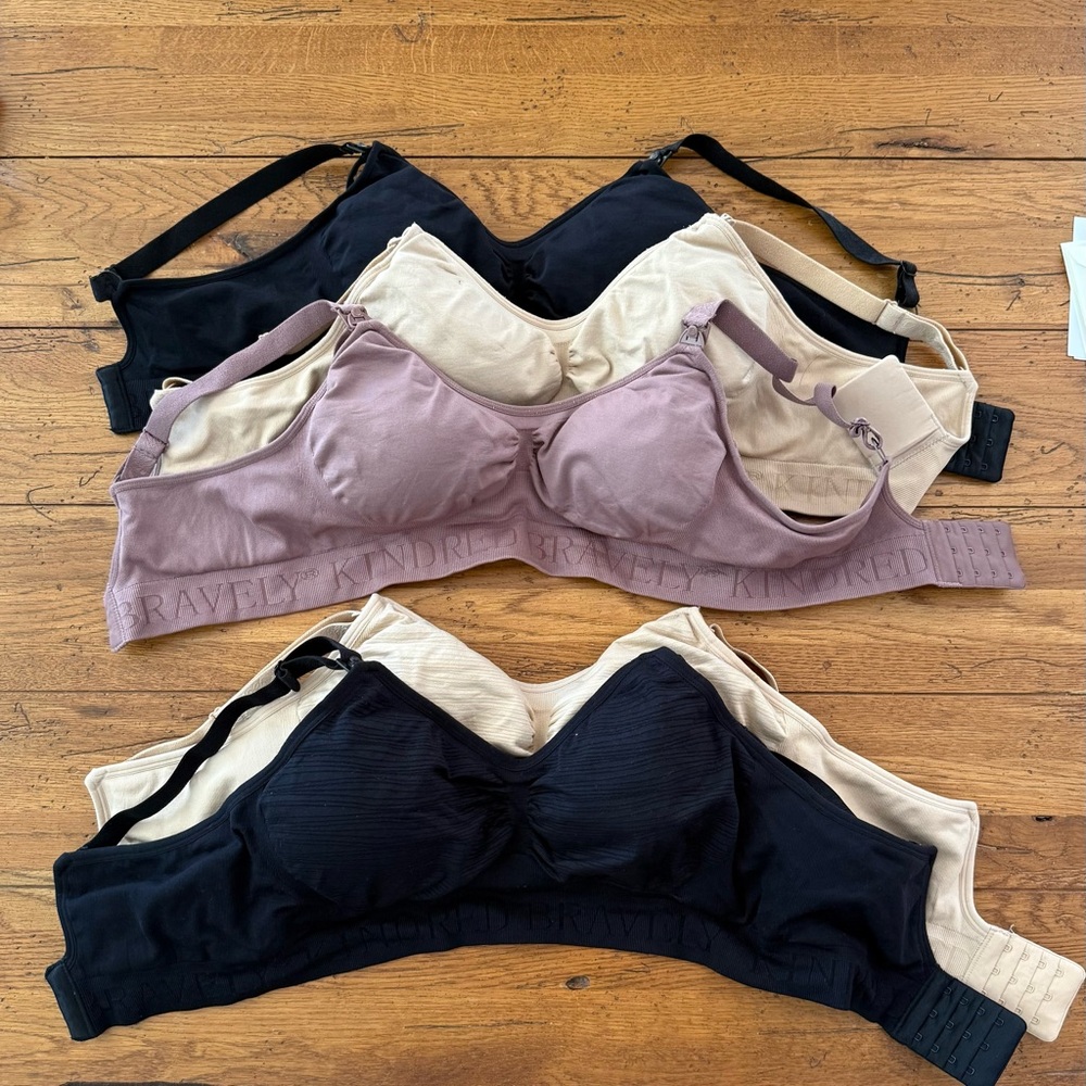 Women's Intimates Set - Black, Cream, Purple